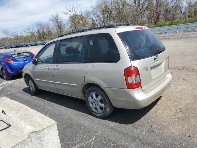 JM3LW28Y510179632 - 2001 MAZDA MPV WAGON GOLD photo 2