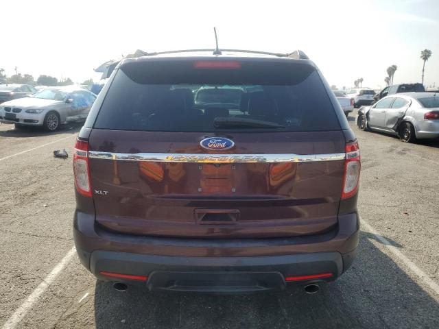 1FMHK7D80BGA38792 - 2011 FORD EXPLORER XLT MAROON photo 6