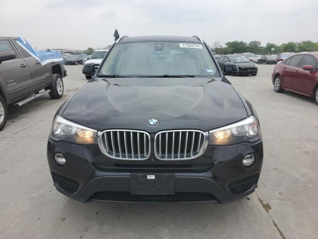 5UXWX9C53G0D88743 - 2016 BMW X3 XDRIVE28I BLACK photo 5