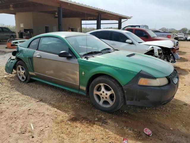 1FAFP40472F114079 - 2002 FORD MUSTANG GREEN photo 4