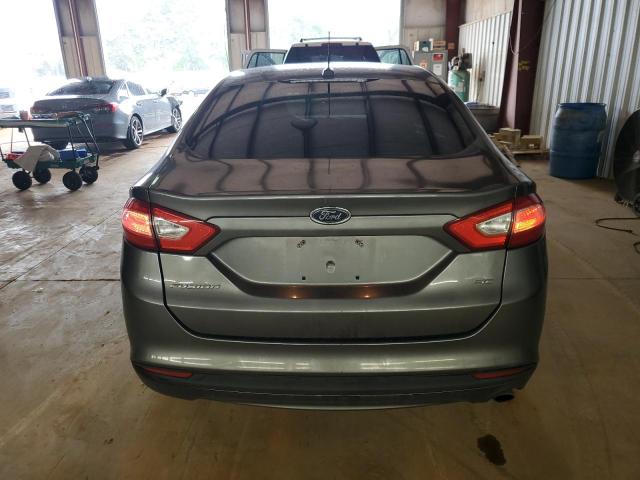 3FA6P0H71ER135816 - 2014 FORD FUSION SE GRAY photo 6