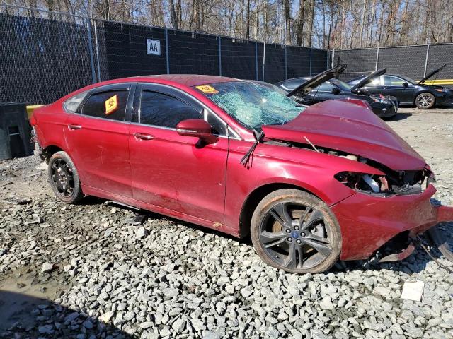 3FA6P0VP9HR311715 - 2017 FORD FUSION SPORT RED photo 4