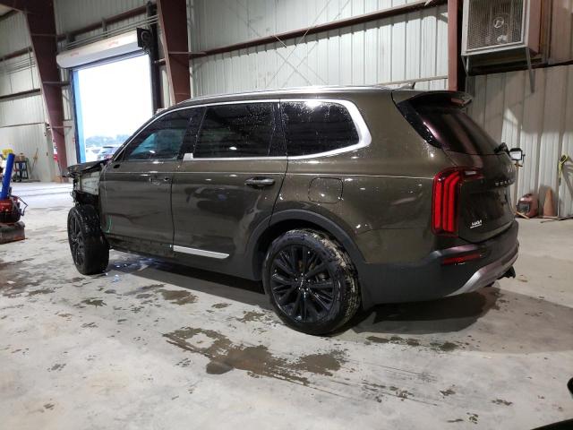 5XYP54HC9NG276409 - 2022 KIA TELLURIDE SX BROWN photo 2