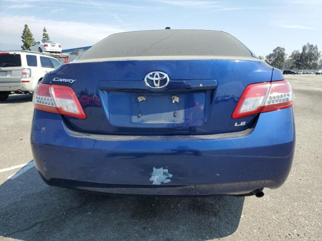 4T4BF3EK8AR075964 - 2010 TOYOTA CAMRY BASE BLUE photo 6