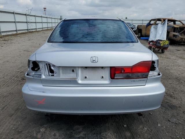 1HGCG16552A021104 - 2002 HONDA ACCORD EX SILVER photo 6