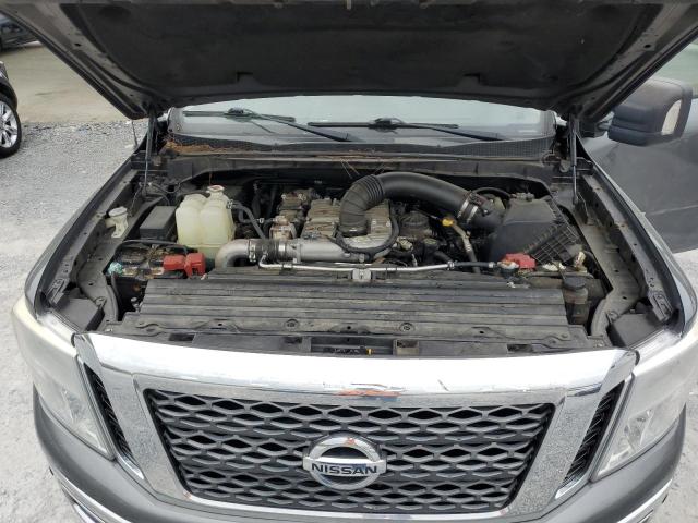 1N6BA1F48GN515909 - 2016 NISSAN TITAN XD SL GRAY photo 11