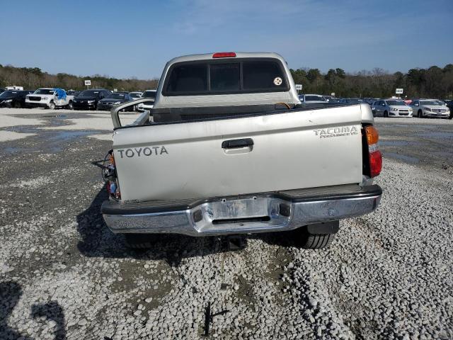 5TEGN92N44Z442637 - 2004 TOYOTA TACOMA DOUBLE CAB PRERUNNER SILVER photo 6