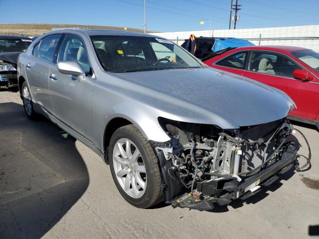 JTHDL46F195000924 - 2009 LEXUS LS 460L SILVER photo 4