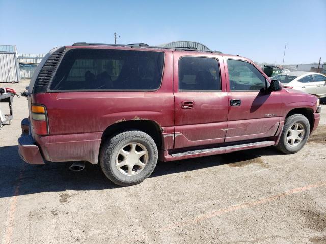 1GKFK66UX4J178357 - 2004 GMC YUKON XL DENALI MAROON photo 3