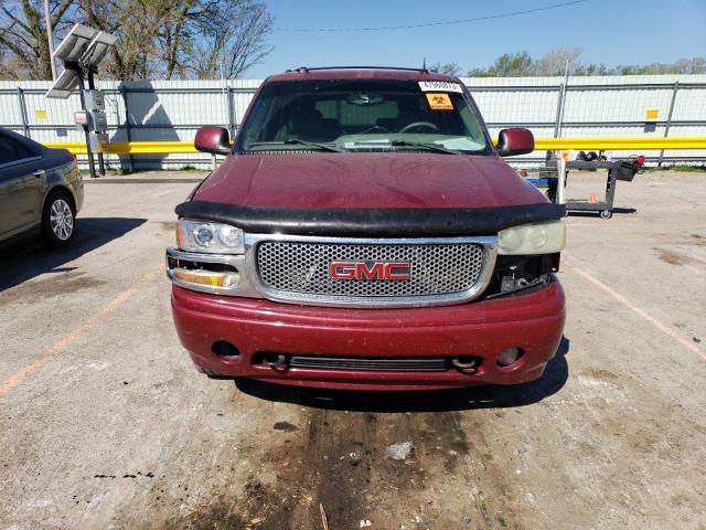 1GKFK66UX4J178357 - 2004 GMC YUKON XL DENALI MAROON photo 5