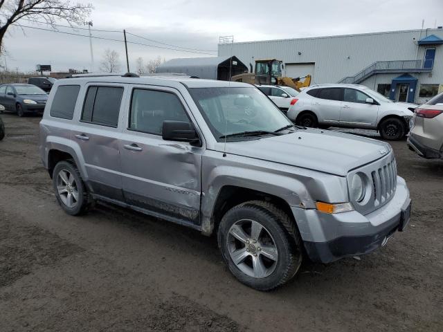 1C4NJRAB8GD771784 - 2016 JEEP PATRIOT SILVER photo 4