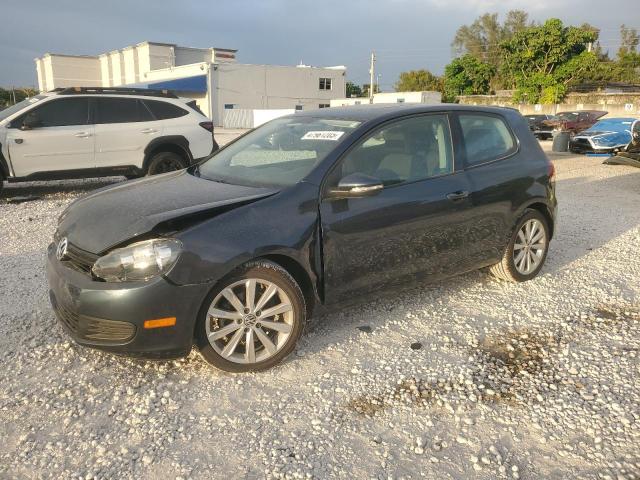 WVWBB7AJXCW082128 - 2012 VOLKSWAGEN GOLF BLUE photo 1