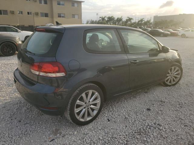 WVWBB7AJXCW082128 - 2012 VOLKSWAGEN GOLF BLUE photo 3