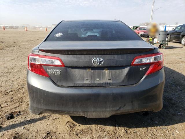 4T1BF1FK7CU176977 - 2012 TOYOTA CAMRY BASE GRAY photo 6