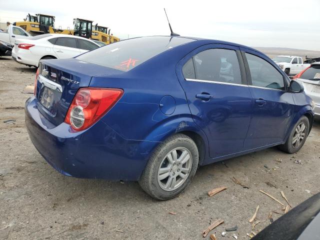 1G1JC5SH1D4247109 - 2013 CHEVROLET SONIC LT BLUE photo 3