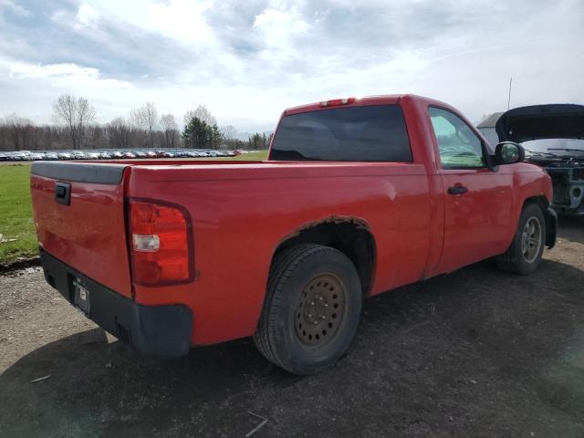 1GCEC14X87Z604539 - 2007 CHEVROLET SILVERADO C1500 CLASSIC RED photo 3