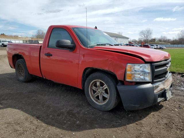 1GCEC14X87Z604539 - 2007 CHEVROLET SILVERADO C1500 CLASSIC RED photo 4