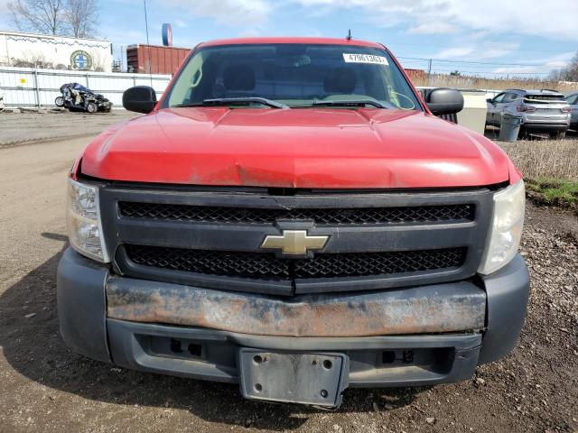 1GCEC14X87Z604539 - 2007 CHEVROLET SILVERADO C1500 CLASSIC RED photo 5