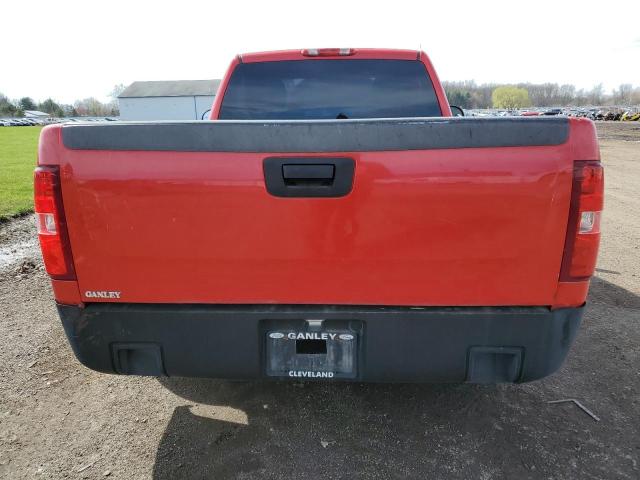 1GCEC14X87Z604539 - 2007 CHEVROLET SILVERADO C1500 CLASSIC RED photo 6