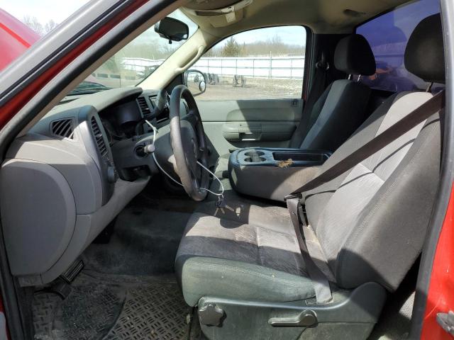 1GCEC14X87Z604539 - 2007 CHEVROLET SILVERADO C1500 CLASSIC RED photo 7