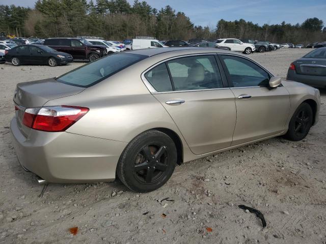 1HGCR2F34EA209177 - 2014 HONDA ACCORD LX GOLD photo 3