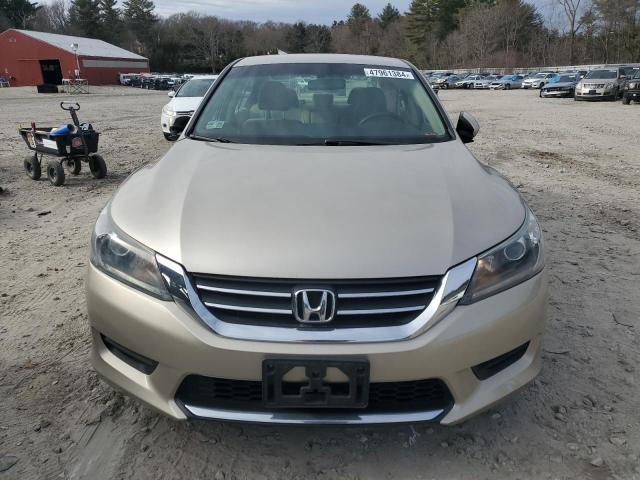 1HGCR2F34EA209177 - 2014 HONDA ACCORD LX GOLD photo 5