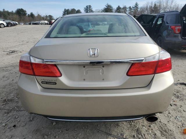 1HGCR2F34EA209177 - 2014 HONDA ACCORD LX GOLD photo 6