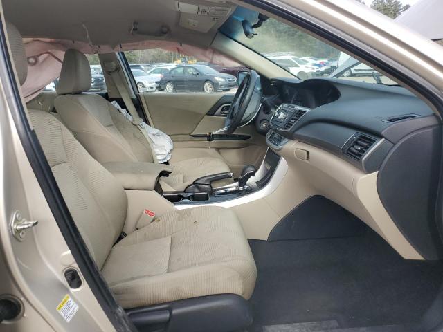 1HGCR2F34EA209177 - 2014 HONDA ACCORD LX GOLD photo 7