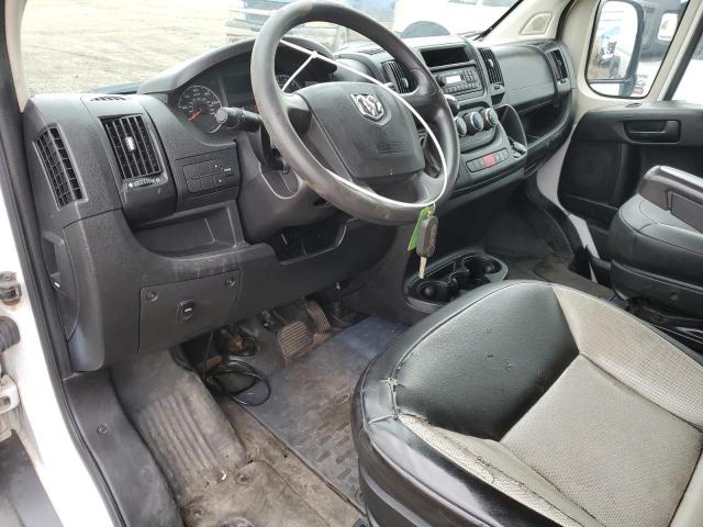 3C6TRVDGXHE553272 - 2017 RAM PROMASTER 2500 HIGH Blanc photo 8