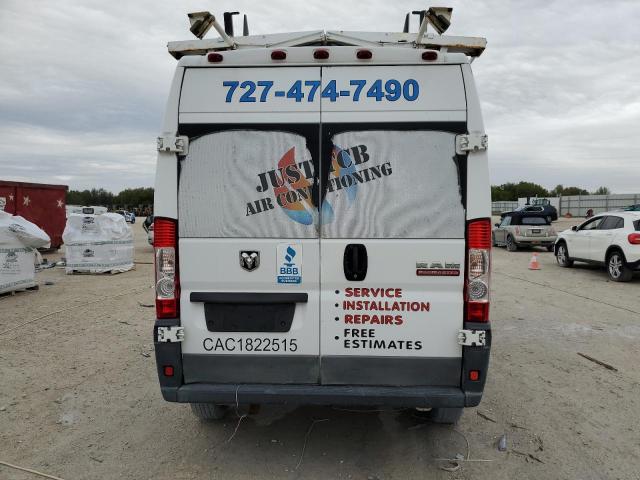 3C6TRVCG5GE107000 - 2016 RAM PROMASTER 2500 HIGH WHITE photo 6