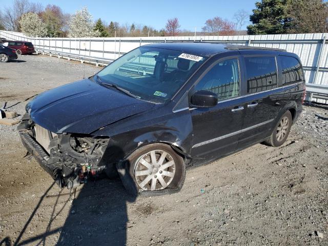 2C4RC1BG9FR553937 - 2015 CHRYSLER TOWN & COU TOURING შავი ფოტო 1