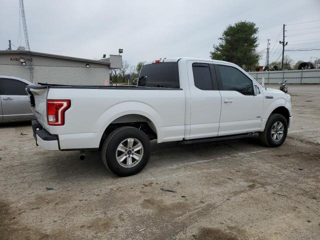 1FTEX1CP9GFC64597 - 2016 FORD F150 SUPER CAB WHITE photo 3