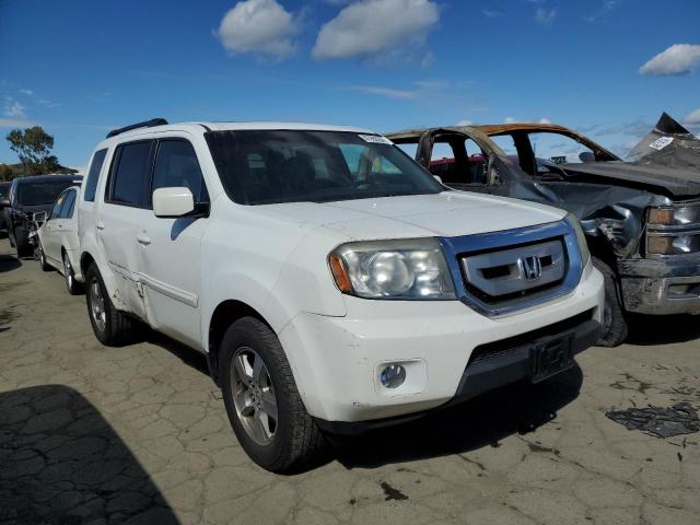 5FNYF48699B012602 - 2009 HONDA PILOT EXL WHITE photo 4