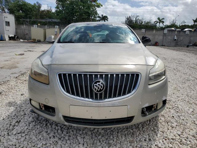 W04GS5EC3B1072763 - 2011 BUICK REGAL CXL GOLD photo 5