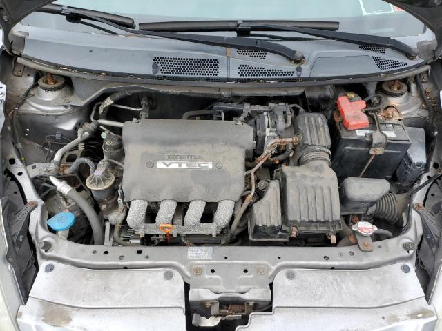 JHMGD384X7S068234 - 2007 HONDA FIT GRAY photo 11