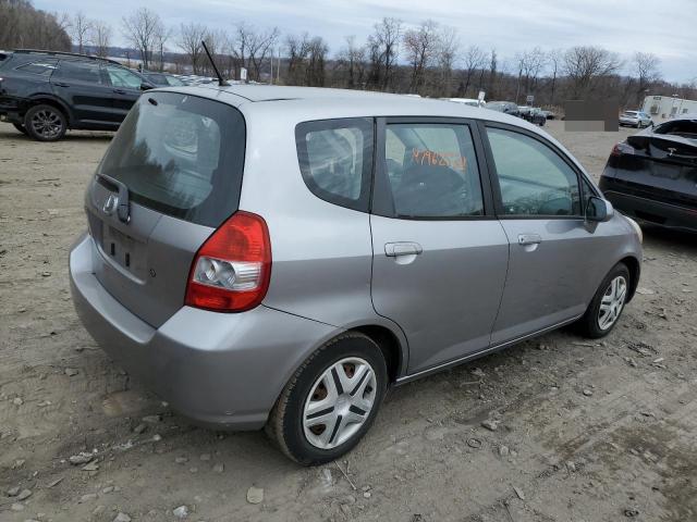 JHMGD384X7S068234 - 2007 HONDA FIT GRAY photo 3