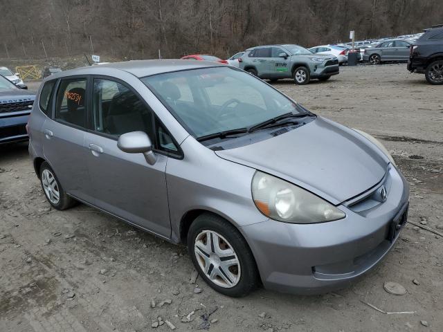 JHMGD384X7S068234 - 2007 HONDA FIT GRAY photo 4