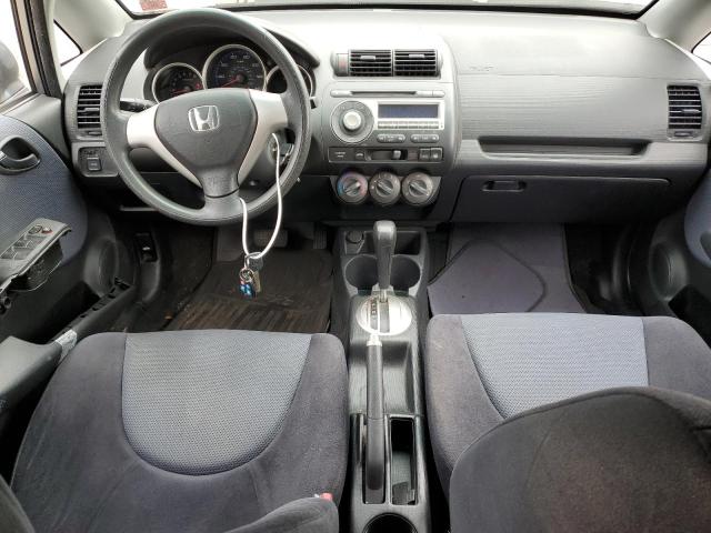 JHMGD384X7S068234 - 2007 HONDA FIT GRAY photo 8