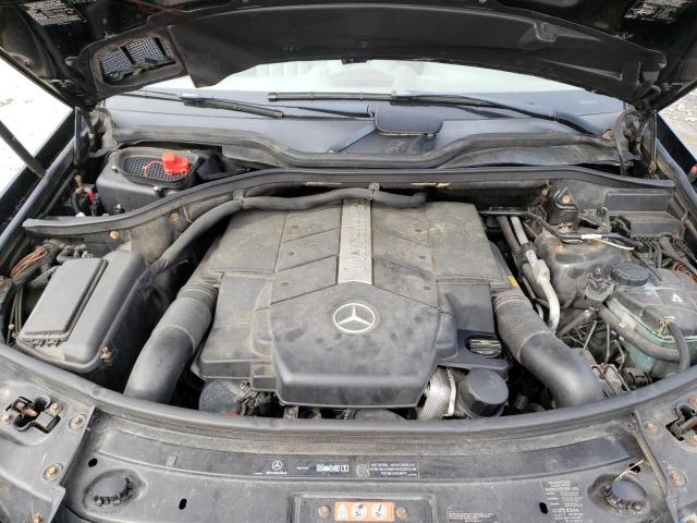 4JGBB75E56A124019 - 2006 MERCEDES-BENZ ML 500 BLACK photo 12