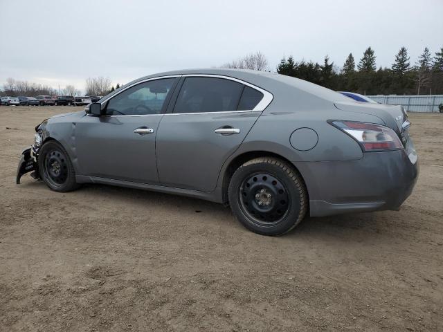 1N4AA5AP5EC435019 - 2014 NISSAN MAXIMA S GRAY photo 2