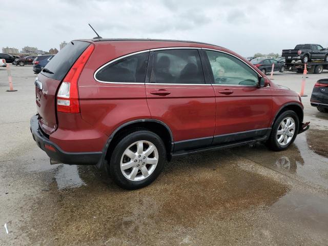 JHLRE38738C032871 - 2008 HONDA CR-V EXL BURGUNDY photo 3