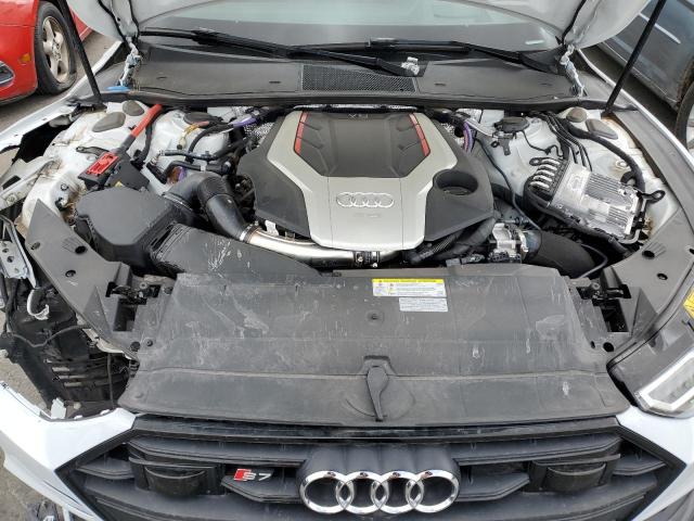 WAUSFAF28LN038621 - 2020 AUDI S7 PRESTIGE WHITE photo 11