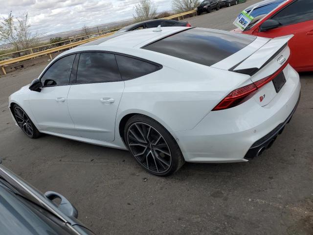 WAUSFAF28LN038621 - 2020 AUDI S7 PRESTIGE WHITE photo 2