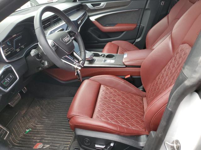 WAUSFAF28LN038621 - 2020 AUDI S7 PRESTIGE WHITE photo 7