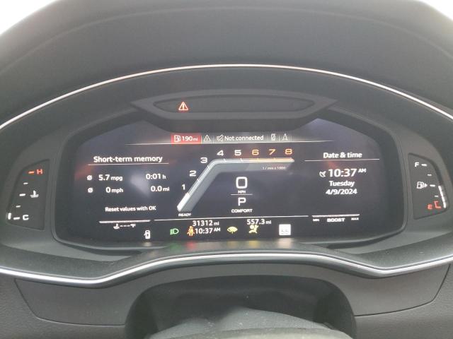 WAUSFAF28LN038621 - 2020 AUDI S7 PRESTIGE WHITE photo 9