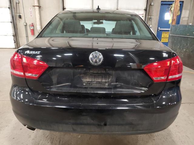 1VWBH7A36DC109017 - 2013 VOLKSWAGEN PASSAT SE BLACK photo 6