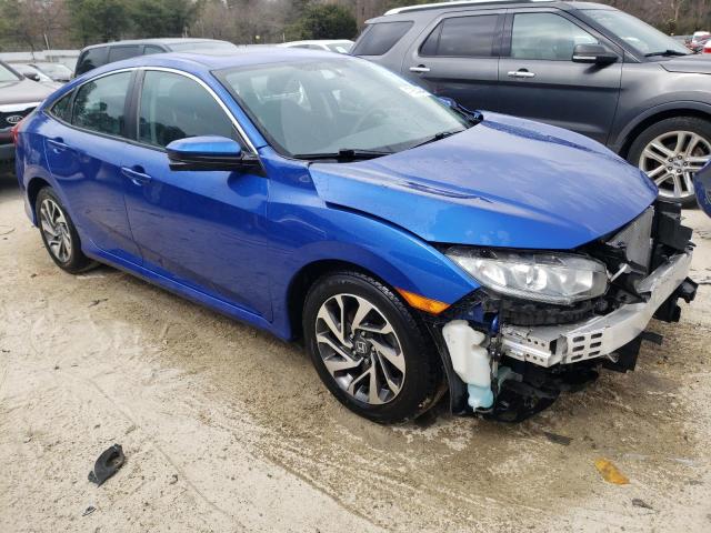 2HGFC2F76GH565622 - 2016 HONDA CIVIC EX BLUE photo 4