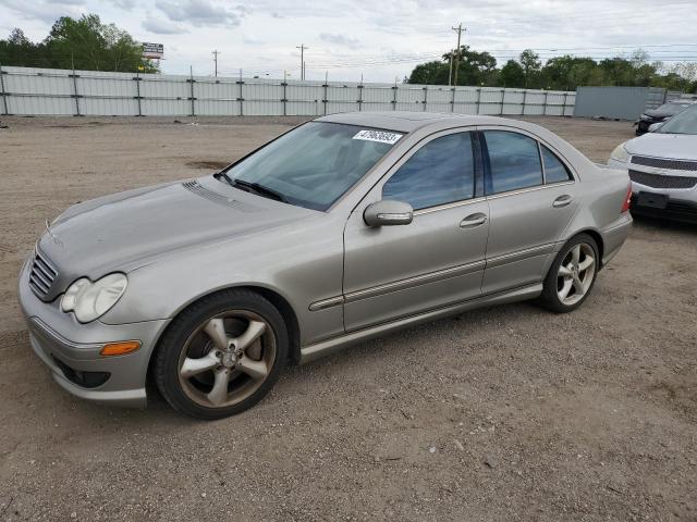 WDBRF40J45F686861 - 2005 MERCEDES-BENZ C 230K SPORT SEDAN GOLD photo 1