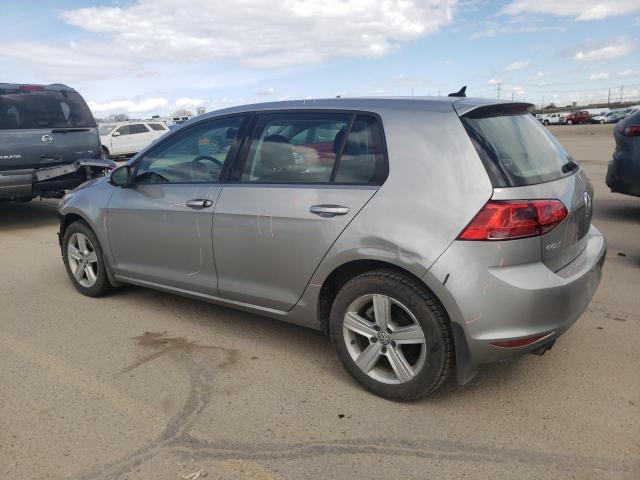 3VWRA7AU3FM073784 - 2015 VOLKSWAGEN GOLF TDI SILVER photo 2