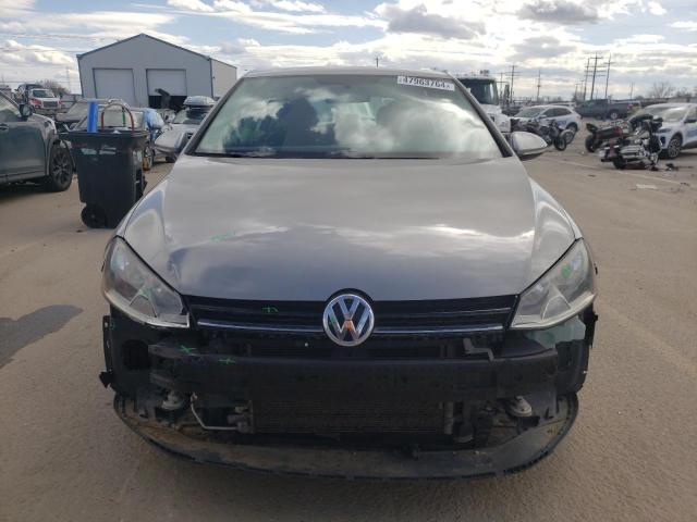 3VWRA7AU3FM073784 - 2015 VOLKSWAGEN GOLF TDI SILVER photo 5